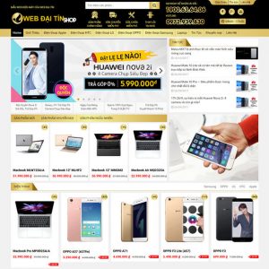 Theme Wordpress bán hàng Điện Máy, Điện Thoại Laptop Siêu đẹp M119