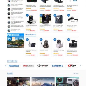 Theme Wordpress bán Camera, Màn hình DVD M178 hình 3