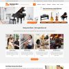 Theme Wordpress bán Đàn, Dạy Học Đàn hình số 2