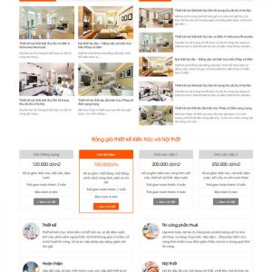 Theme Wordpress Thiết Kế Xây Dựng Kiến Trúc hình số 4